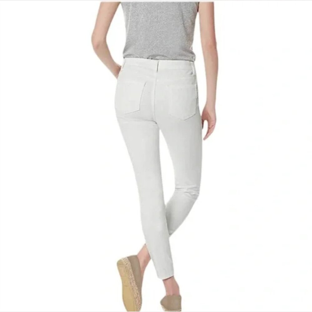 Buffalo David Bitton Womens White Skinny Stretch Ankle Jean - Picture 2 of 5